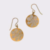 Anodized Pure Titanium Spiral Drop Earrings – Lightweight & Hypoallergenic